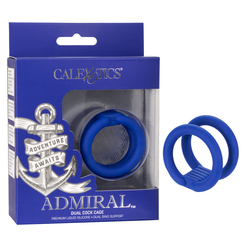 Anillo Admiral Dual Cock Cage - Cake Sex Shop