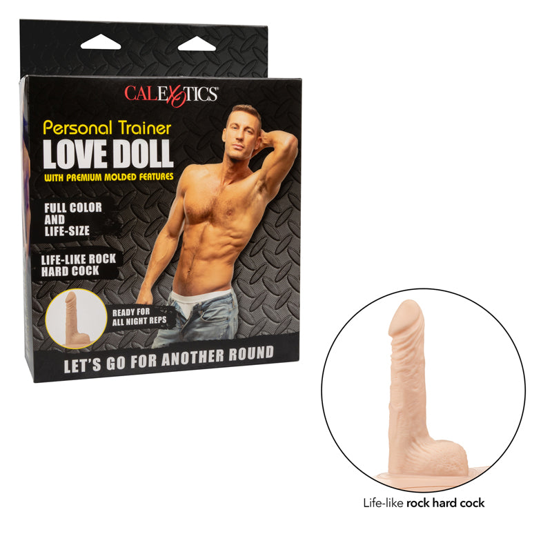 Muñeco Personal Trainer Love Doll - 14 cm - Cake Sex Shop