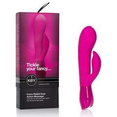 Vibrador Key Ceres Rabbit Dual Action - Cake Sex Shop