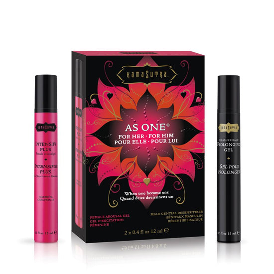 Set Intensificador Retardante As One 5% KamaSutra - Cake Sex Shop