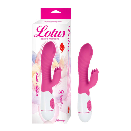 Vibrador Lotus Sensual Massagers #5-Pink - Cake Sex Shop