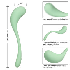 Vibrador Elle Liquid Silicone Wand - Cake Sex Shop 2