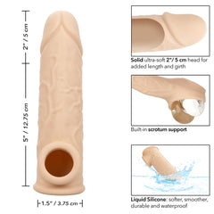 Extensión Performance Maxx LifeLike Extention 7"- Ivory - Cake Sex Shop 2