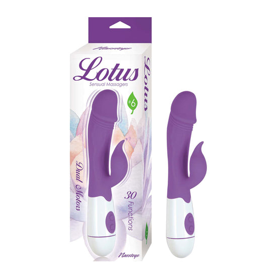 Vibrador Lotus Sensual Massagers #6-Purple - Cake Sex Shop