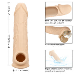 Extensión Performance Maxx LifeLike Extention 8"- Ivory - Cake Sex Shop 2