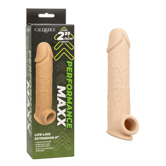 Extensión Performance Maxx LifeLike Extention 8"- Ivory - Cake Sex Shop