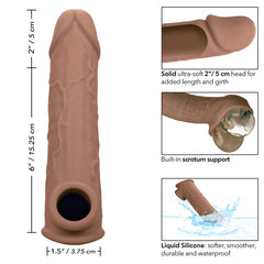Extensión Performance Maxx LifeLike Extention 8"- Brown - Cake Sex Shop 2