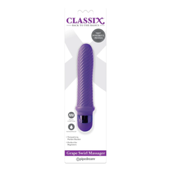 Vibrador Classix Grape Swirl Massager - Cake Sex Shop