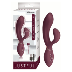 Vibrador Lustful Intimate Massager - Eggplant - Cake Sex Shop