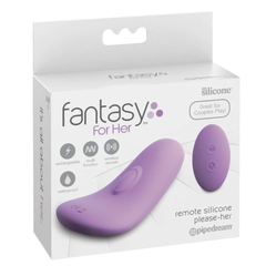 Masajeador Fantasy For Her Remote Silicone Please - Cake Sex Shop