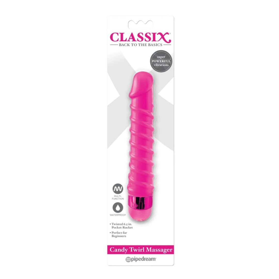 Vibrador Candy Twirl Massager - Cake Sex Shop