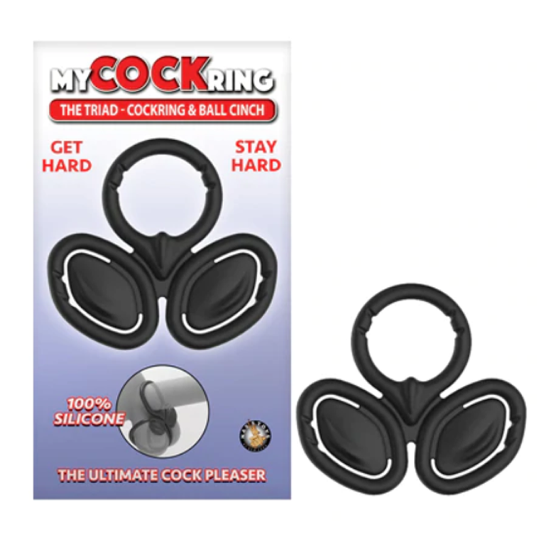 Anillo My Cockring The Triad-Cockring & Ball Cinch - Cake Sex Shop