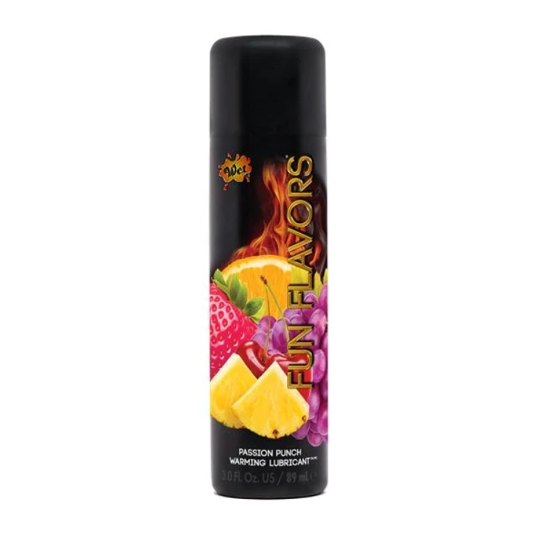 Lubricante Wet Fun Flavors Passion Punch 3 Oz - Cake Sex Shop