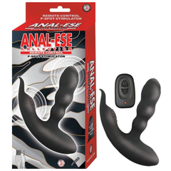 Masajeador de Próstata Anal Ese Collection Remote Control P-Spot Stimulator Black - Cake Sex Shop