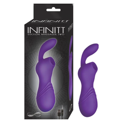Vibrador Infinitt Suction Massager Two-Purple - Cake Sex Shop