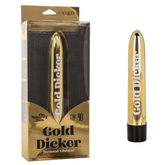 Vibrador Naughty Bits Gold Dicker Personal Vibrator - Cake Sex Shop