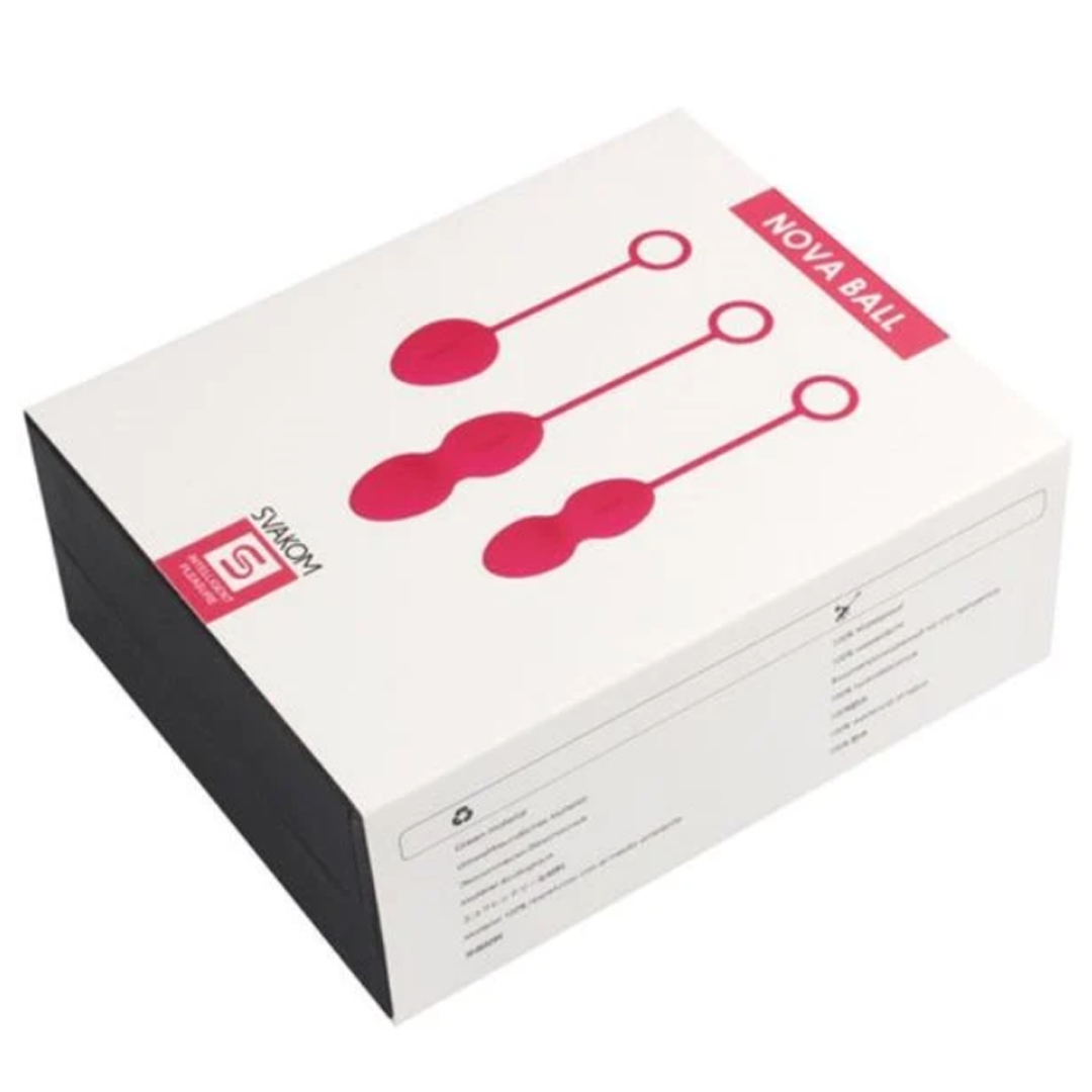 Pesas Pélvicas Nova Plum Red Svakom - Cake Sex Shop