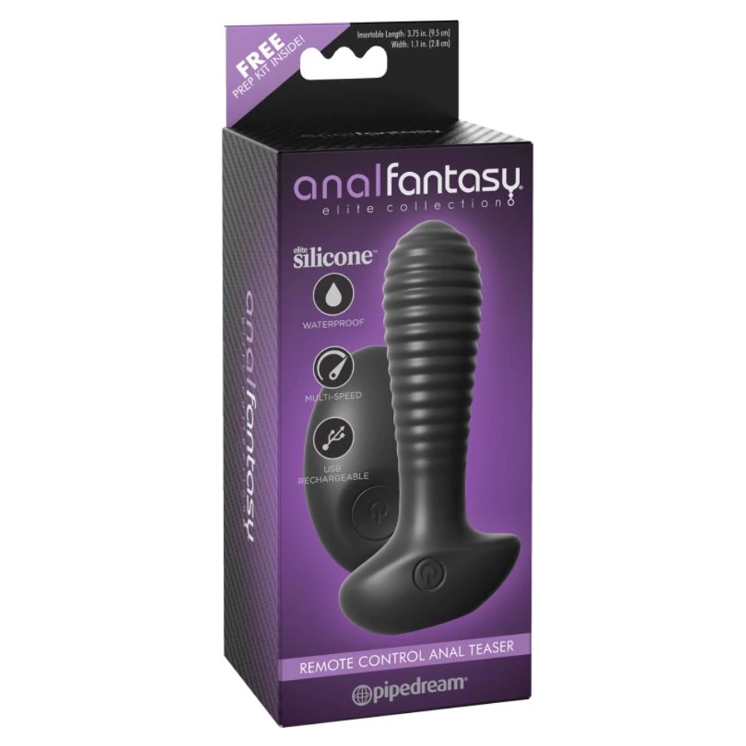 Vibrador Anal Fantasy Elite Remote Control Anal Teaser - Cake Sex Shop