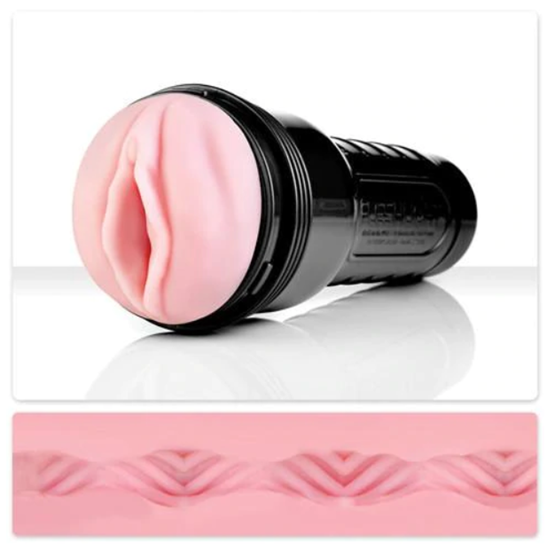 Masturbador Pink Lady Vortex de Fleshlight - Cake Sex Shop