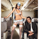 Disfraz Airlines First Class Flight Attendant Baci XL/XXL - Cake Sex Shop