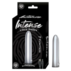 Vibrador Bala Intense Ultra Bullet - Silver - Cake Sex Shop