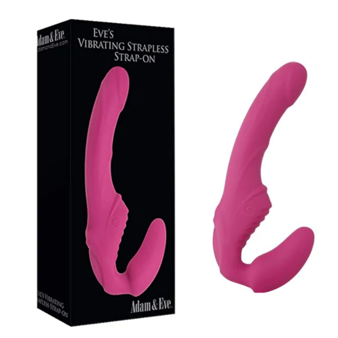 Vibrador Eve’s Vibrating Strapless Strap On 5" - Cake Sex Shop
