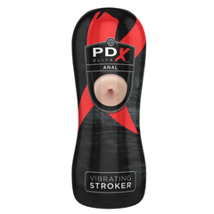 Masturbador PDX Elite Anal Vibrating Stroker - Cake Sex Shop