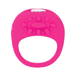 Anillo Key Ela Rechargeable Vibrating Ring - Pink - Cake Sex Shop