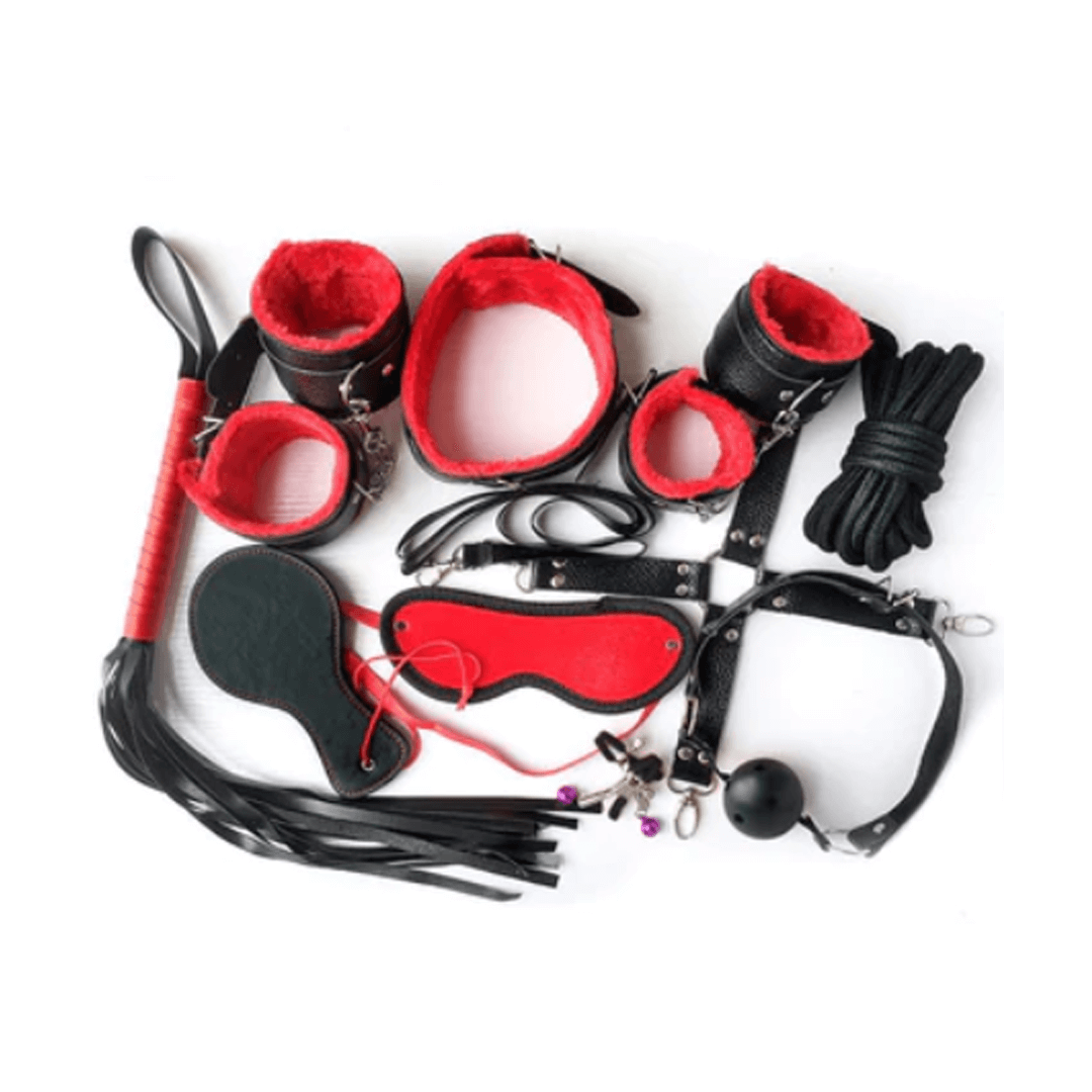 Bondage Kit 10 piezas - Cake Sex Shop