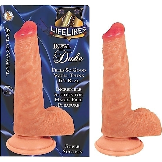 Dildo Lifelike Royal Duke 7" - Cake Sex Shop