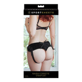 Arnés Sportsheets Raven Corsette Strap On - Cake Sex Shop