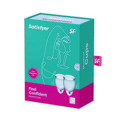 Copa Menstrual Satisfyer Feel Confident -Light Blue - Cake Sex Shop