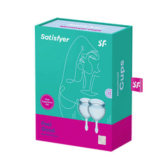 Copa Menstrual Satisfyer Feel Good -Light Blue - Cake Sex Shop