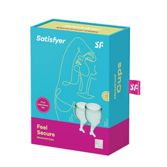 Satisfyer Feel Secure Menstrual Cup-Dark Green - Cake Sex Shop