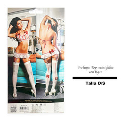 Disfraz  Emergency Room Lace Nurse Set Baci XL/XXL - Cake Sex Shop 2 3