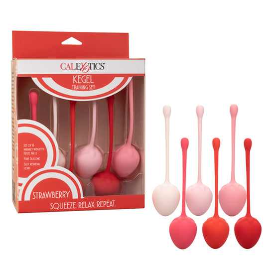 Kegel Training Set Stawberry - Cake Sex Shop
