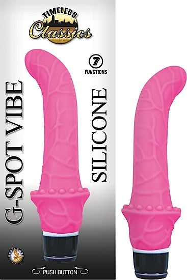Vibrador Timeless Classics G-Spot Vibe - Pink - Cake Sex Shop