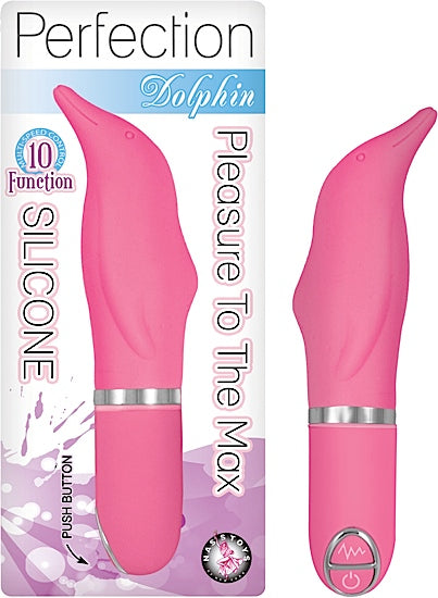 Vibrador Perfection Dolphin Pink - Cake Sex Shop