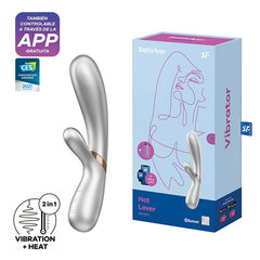 Vibrador Satisfyer Hot Lover - Silver - Cake Sex Shop