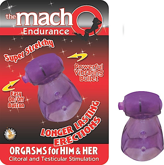 Anillo The Macho Endurance Purple - Cake Sex Shop