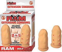 Extensión Ram Extension Condoms Flesh - Cake Sex Shop