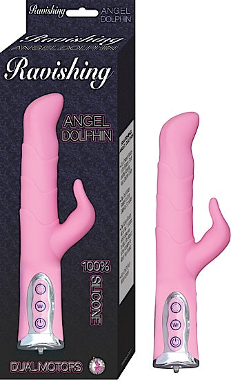 Vibrador Ravishing Angel Dolphin Pink - Cake Sex Shop