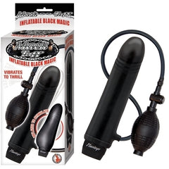 Plug Mack Tuff Inflatable Black Magic Black - Cake Sex Shop
