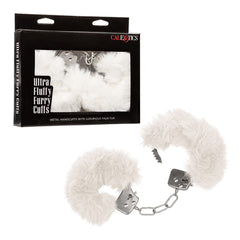 Esposas Ultra Fluffy Furry Cuffs- White - Cake Sex Shop