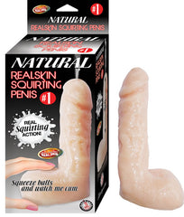 Dildo Natural Realskin Squirting Penis #1 5" - Cake Sex Shop