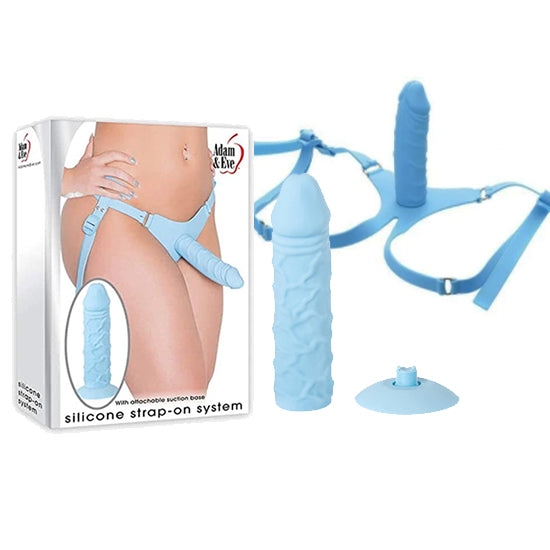 Dildo Silicone Strap On System - 18 cm - Cake Sex Shop