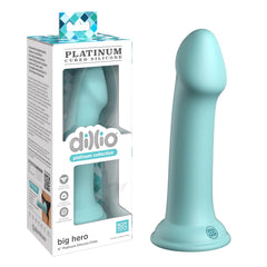 Dildo Dillio Platinum - 15 cm Big Hero - Teal - Cake Sex Shop