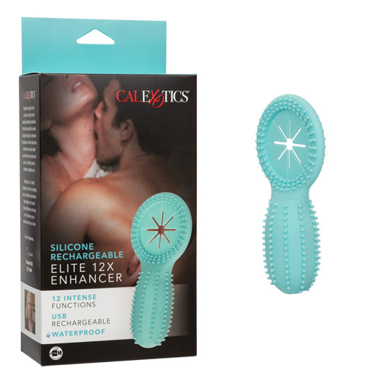 Anillo Silicone Rechargeable Elite 12X Enhancer - Cake Sex Shop