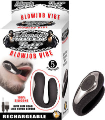 Mordaza Mack Tuff Blow Job Vibe Black - Cake Sex Shop