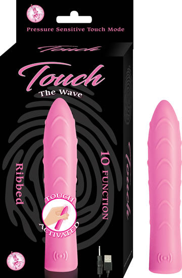 Vibrador Bala Touch The Wave Pink - Cake Sex Shop